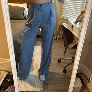 Blue Zara trousers